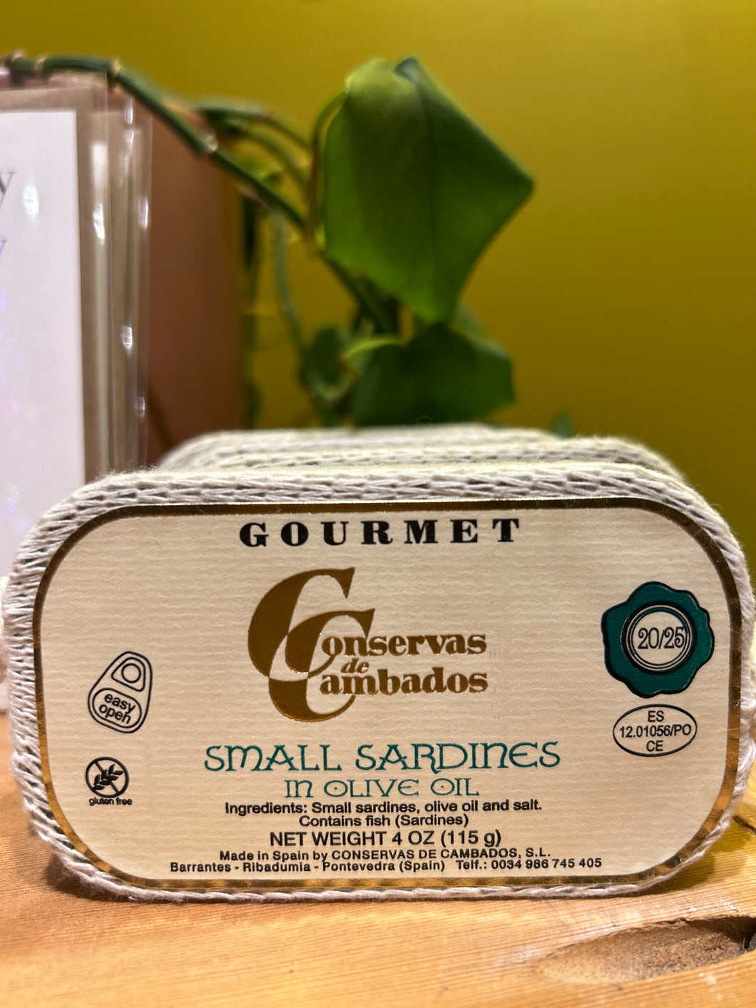 Conservas de Combados - Small Sardines in Olive Oil