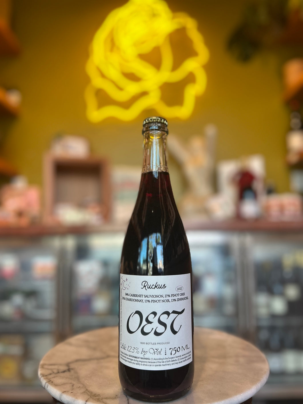 22 Oeste Wines Ruckus Red Sparkling