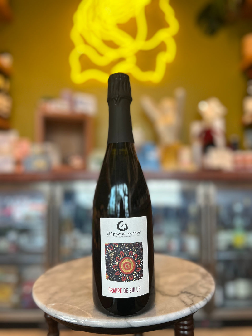 Stephane Rocher Ferme Du Mont Benault Grappe De Bulle Sparkling Cab Franc '18