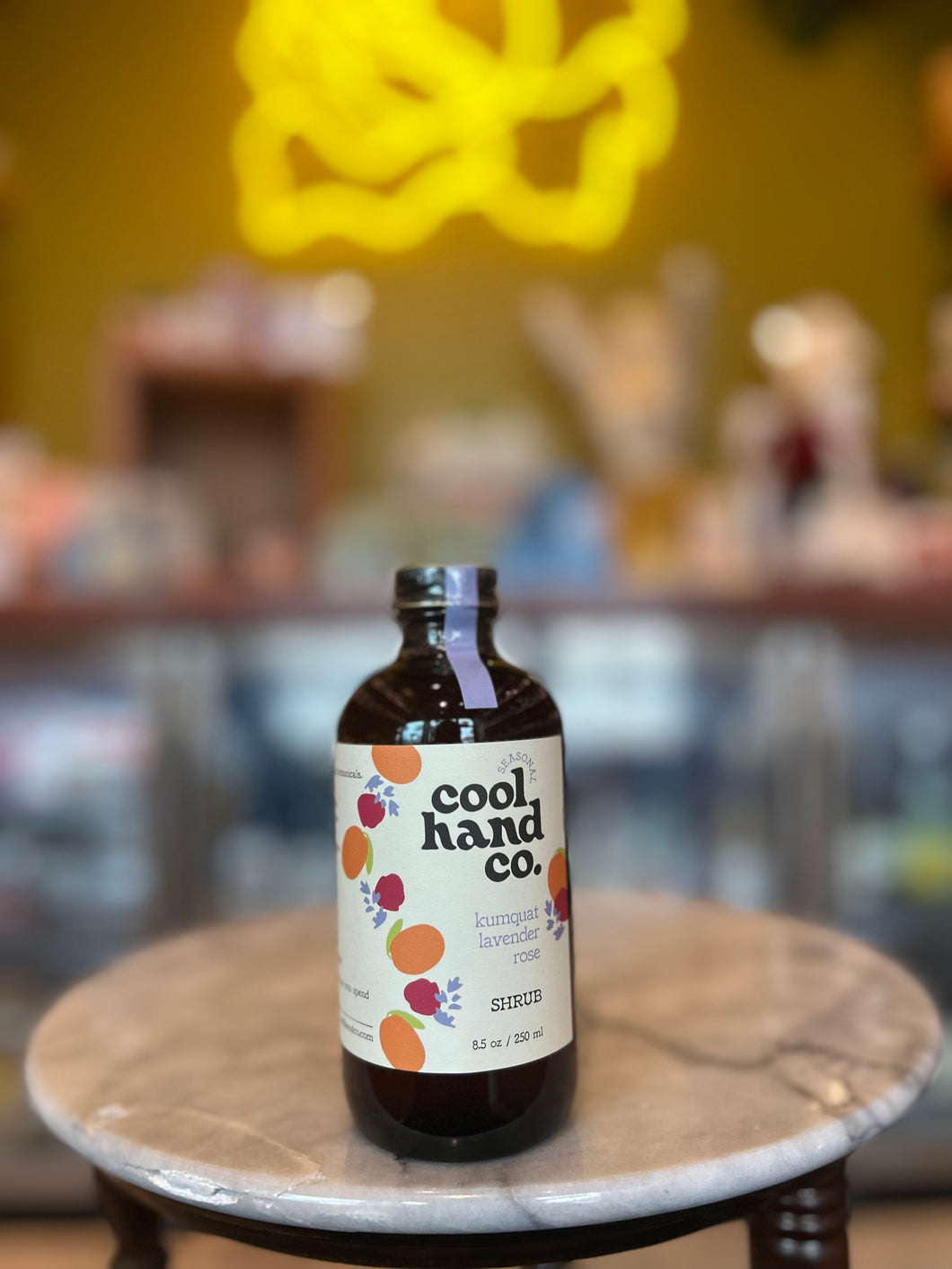 Cool Hand Co. Kumquat Lavendar Rose Shrub